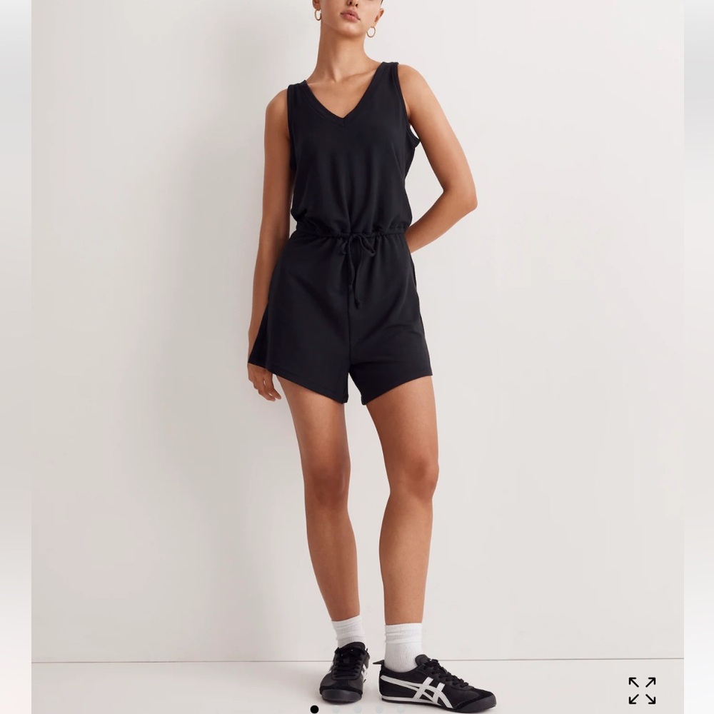 Madewell MWL Drawstring Romper